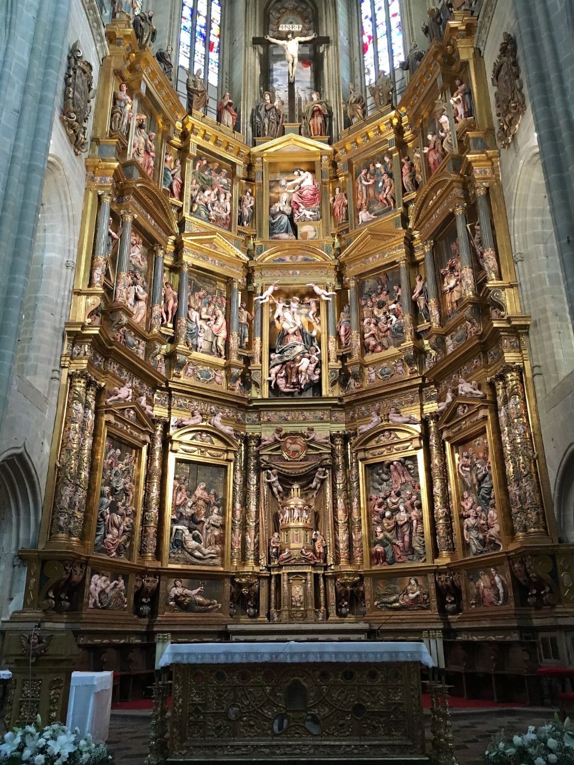 Retablo Mayor de la Catedral de Astorga, de Gaspar Becerra