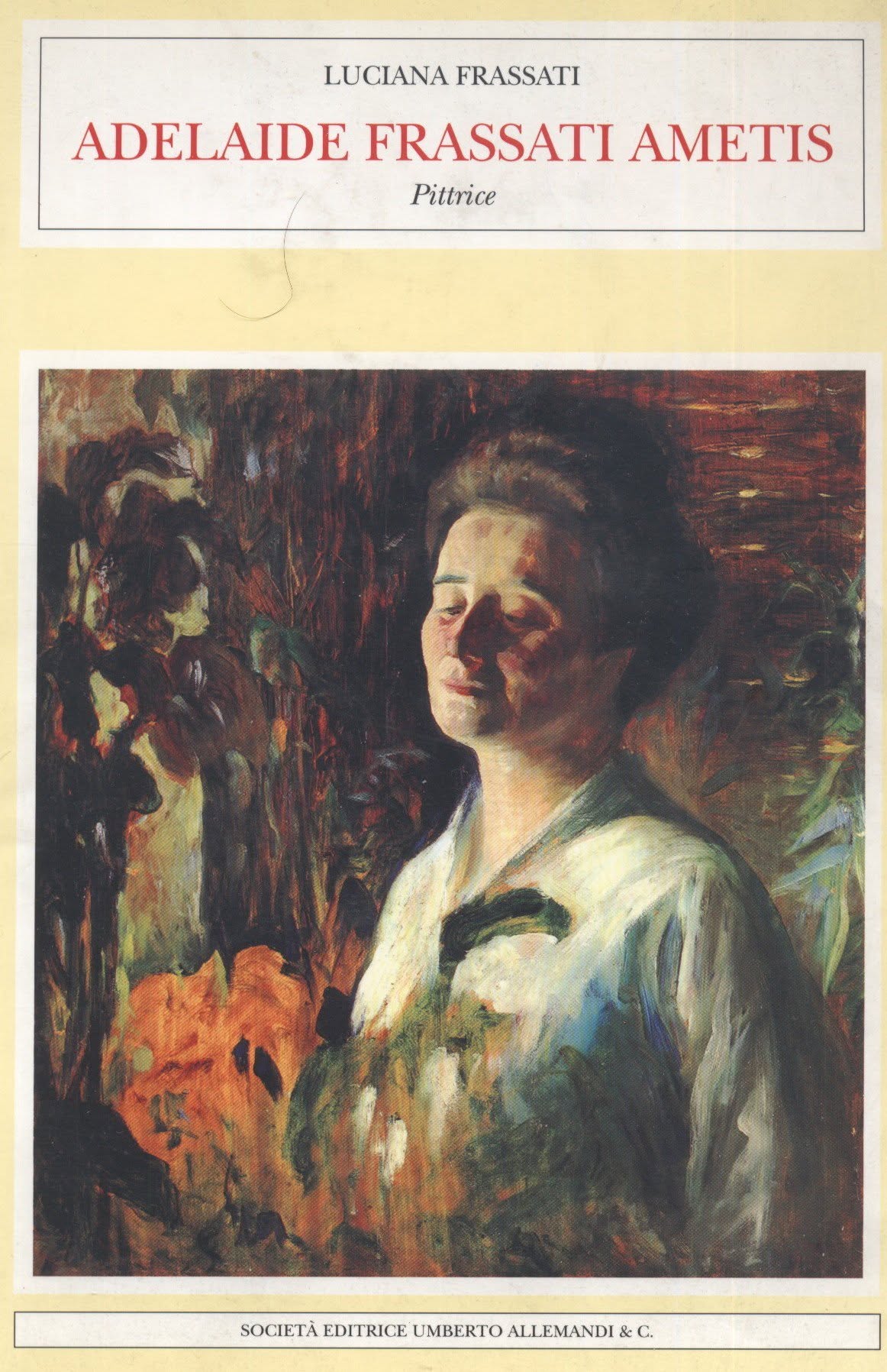 Retrato pictórico de Adelaide Ametis Frassati, madre de Pier Giorgio, pintora