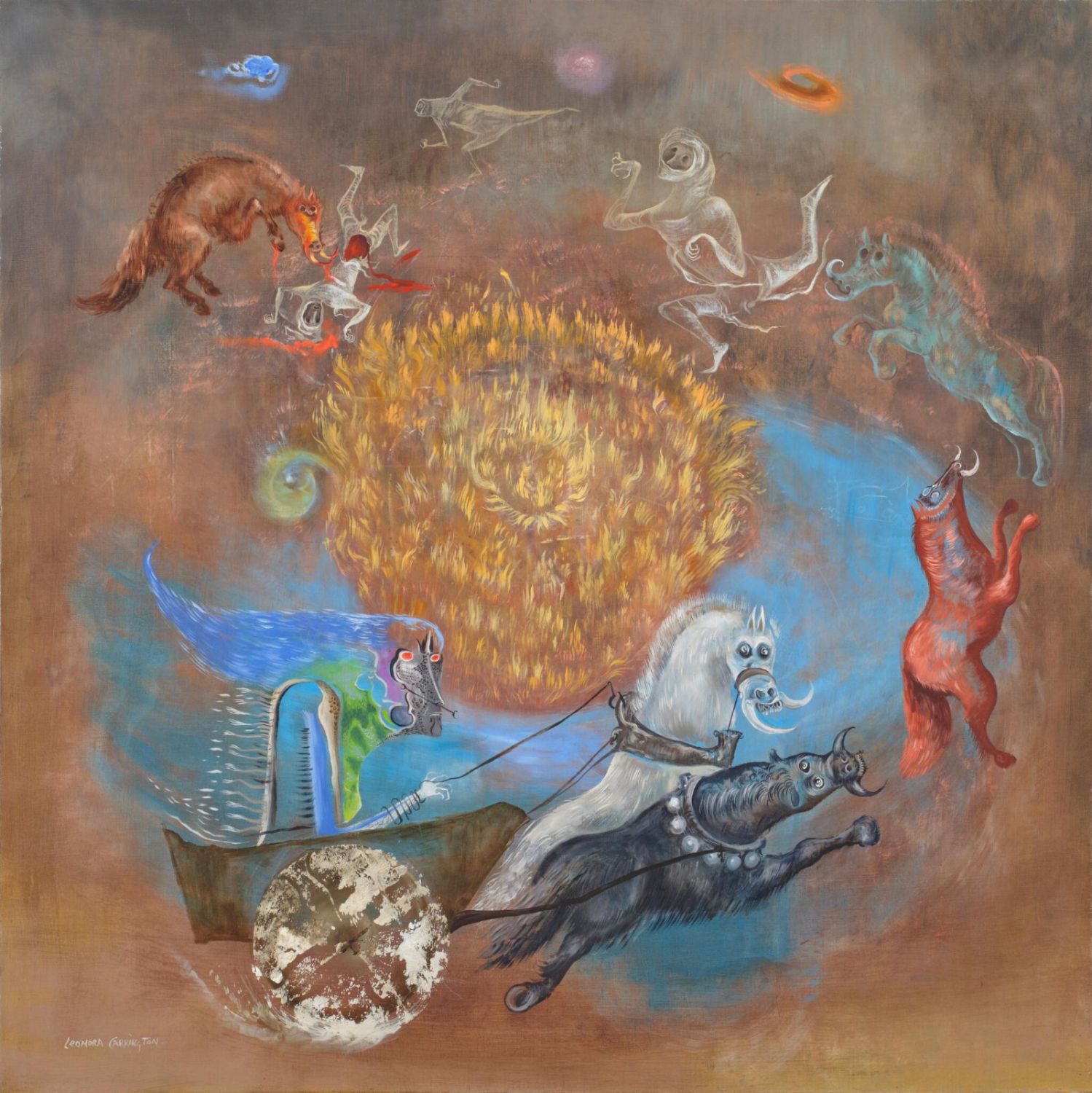Leonora Carrington, The Return of Boadicea, 1969