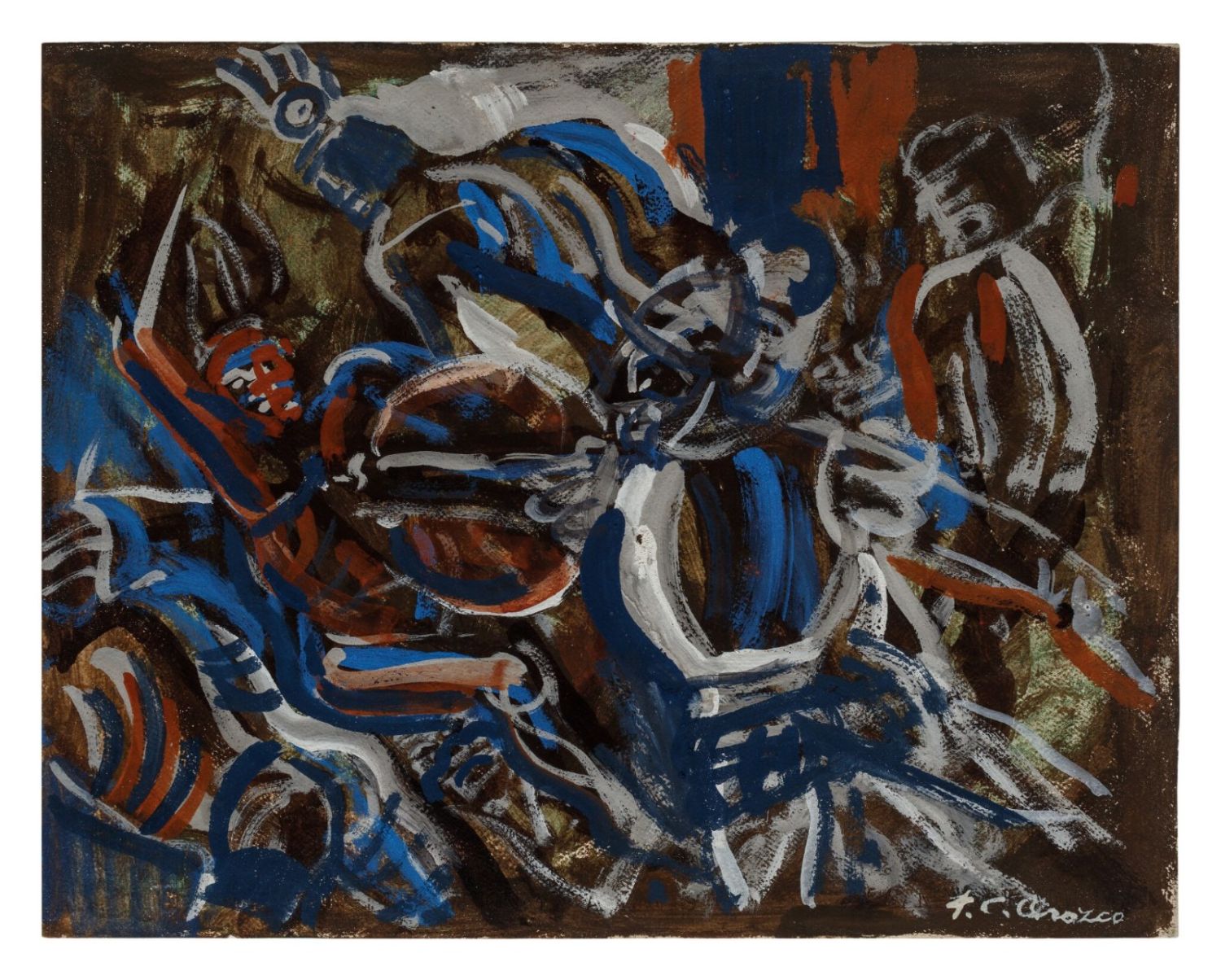 José Clemente Orozco, Combate 44, de Los Teules
