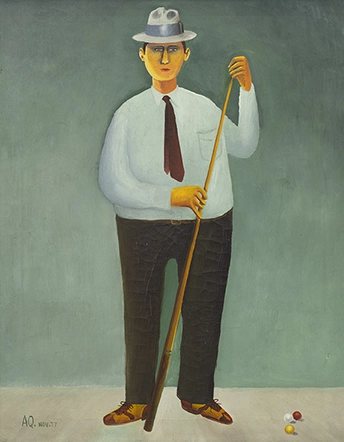 Abel Quezada, Jugador de billar