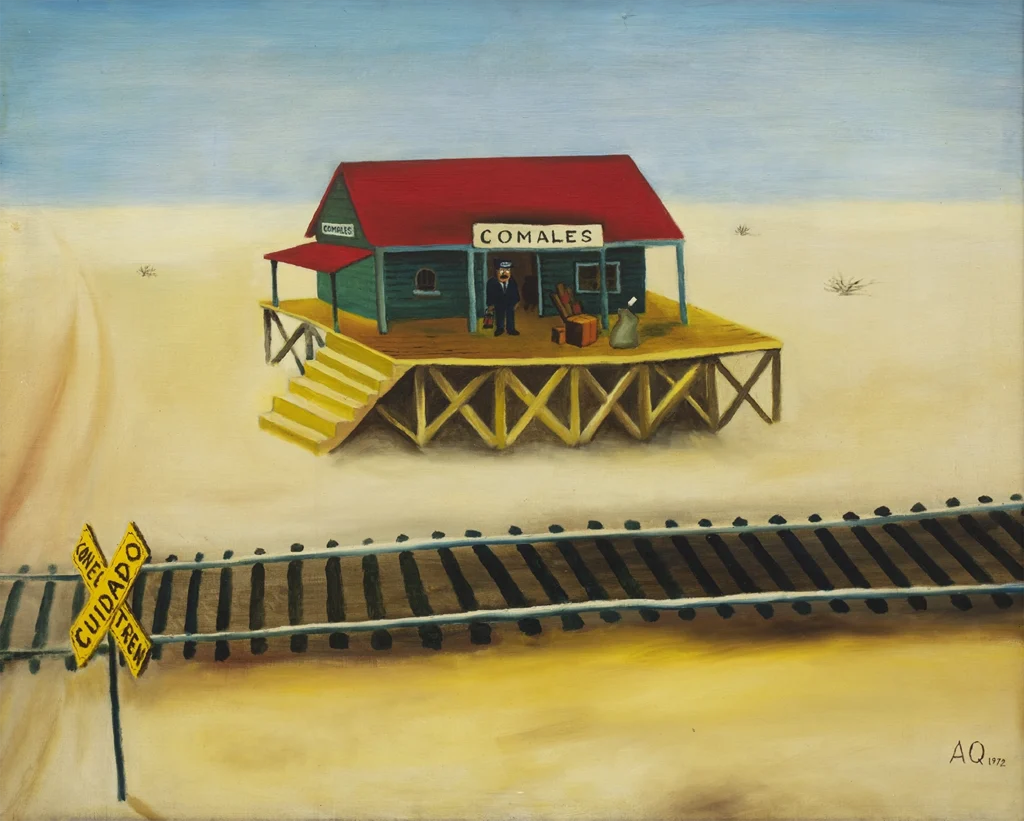 Abel Quezada, La estación de Comales
